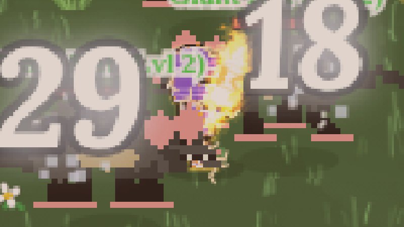 Hero fighting with a sword for Defence