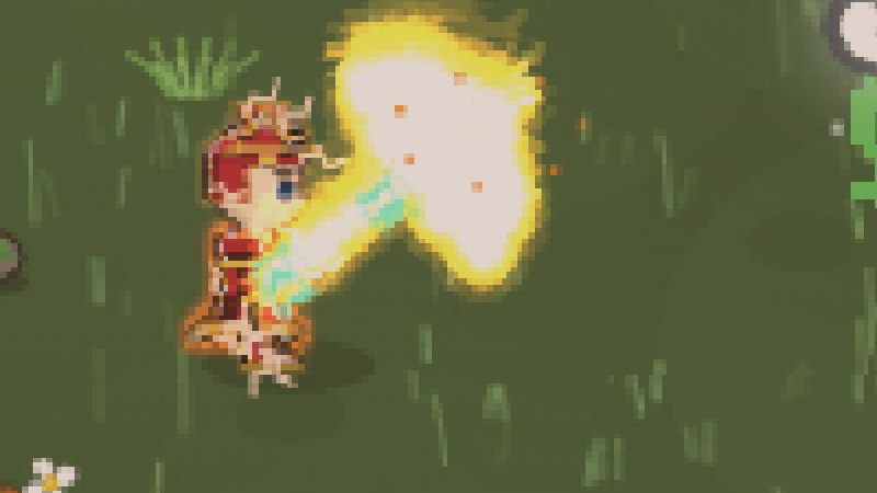 Hero casting a spirit bolt for Spirit