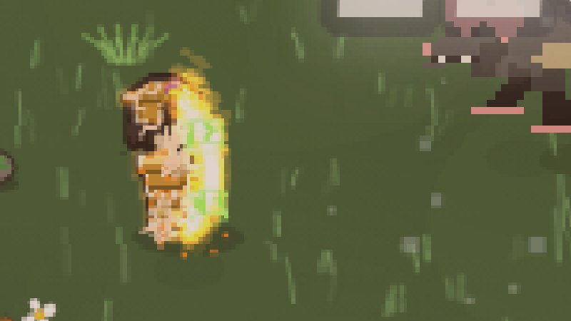 Hero firing a bow